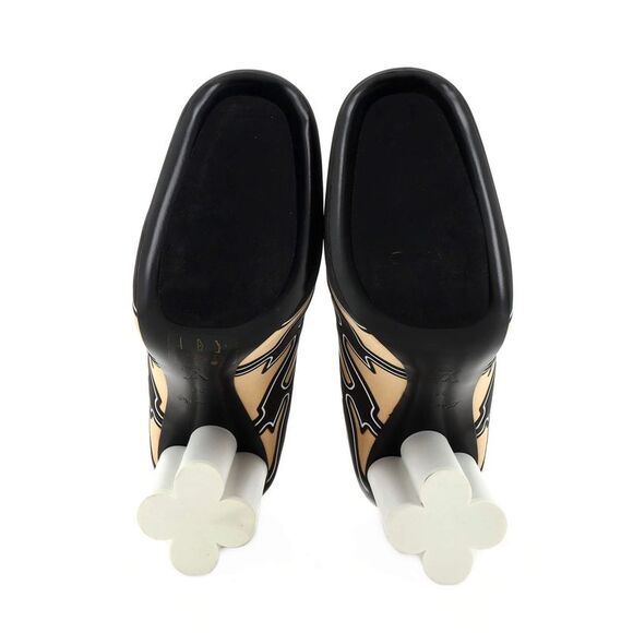 Louis Vuitton Women's Swift Loafer Pumps Leather Neutral, Multicolor - Picture 4 of 7